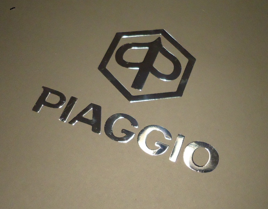 PIAGGIO nalepka Metal Edition 60 x 48 mm