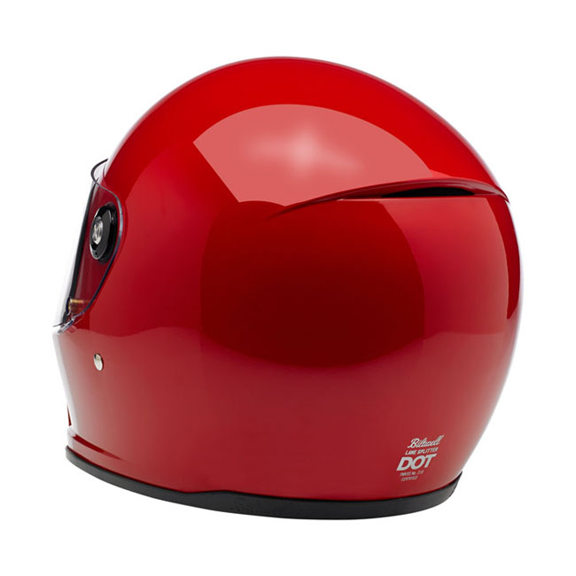 BILTWELL LANE SPLITTER HELMET - GLOSS BLOOD RED