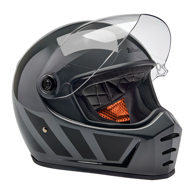 BILTWELL LANE SPLITTER HELMET - GREY INERTIA