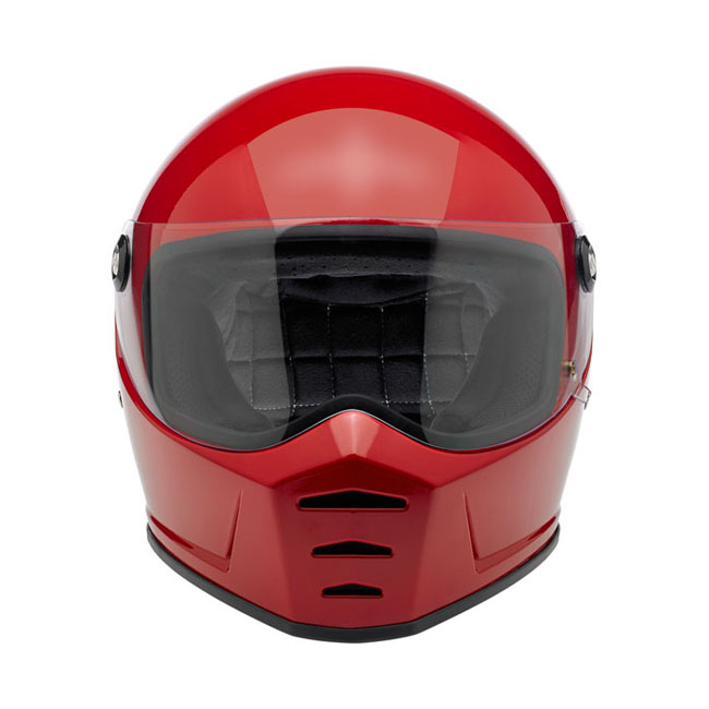 BILTWELL LANE SPLITTER HELMET - GLOSS BLOOD RED