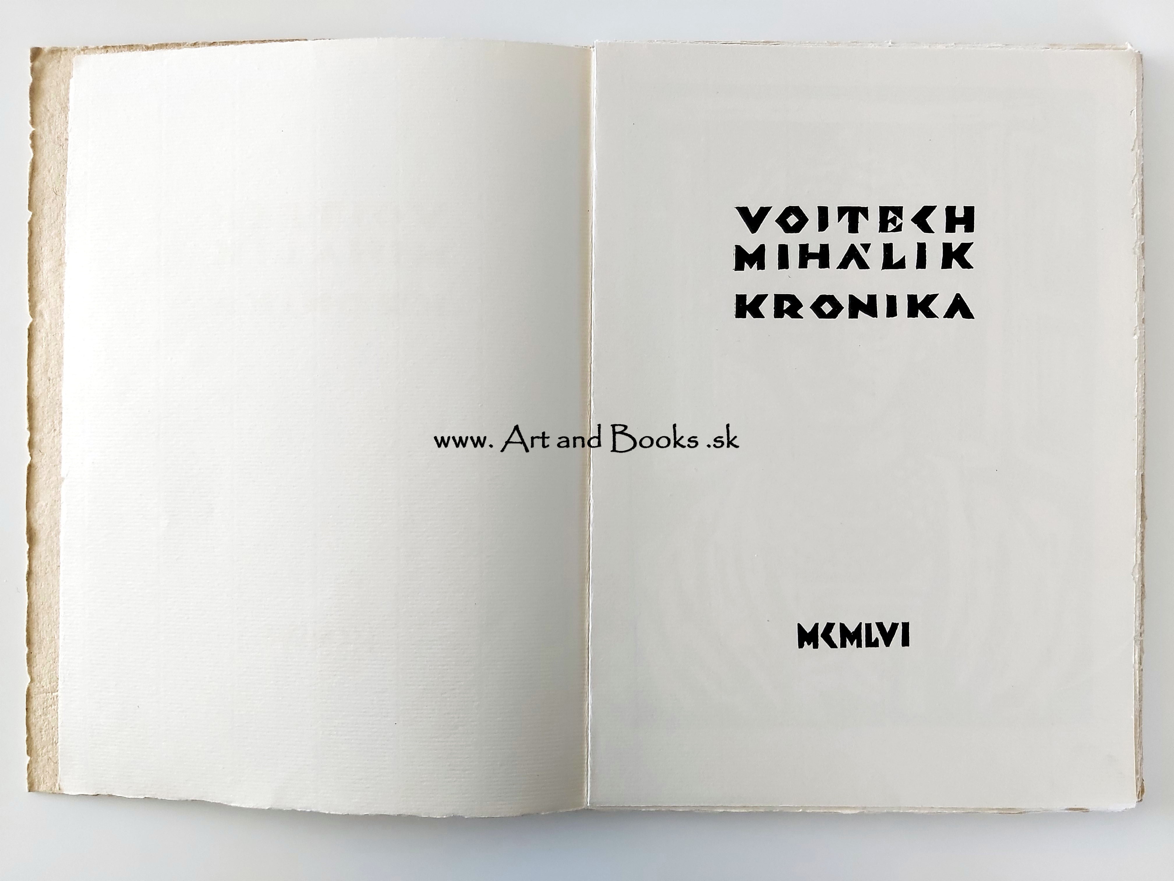 Vojtech Mihálik - Kronika 1949 (1956) ● 120121