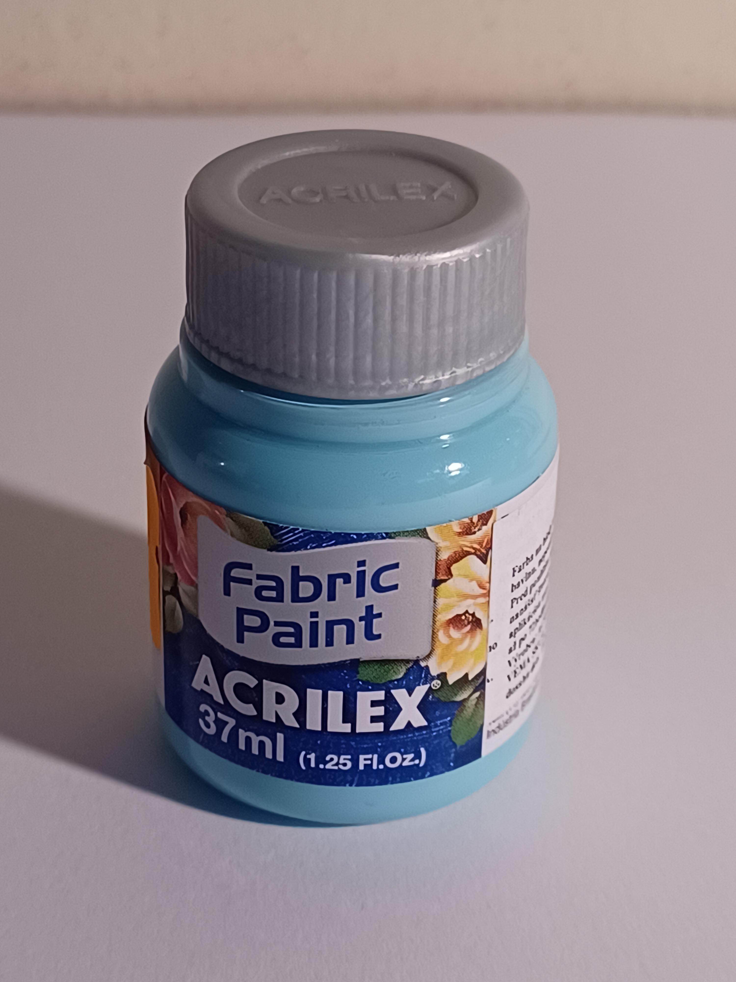 Farba na textil Acrilex 37 ml - svetlá tyrkysová 577