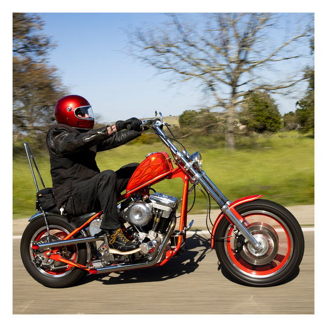 BILTWELL GRINGO SV - METALLIC CHERRY RED