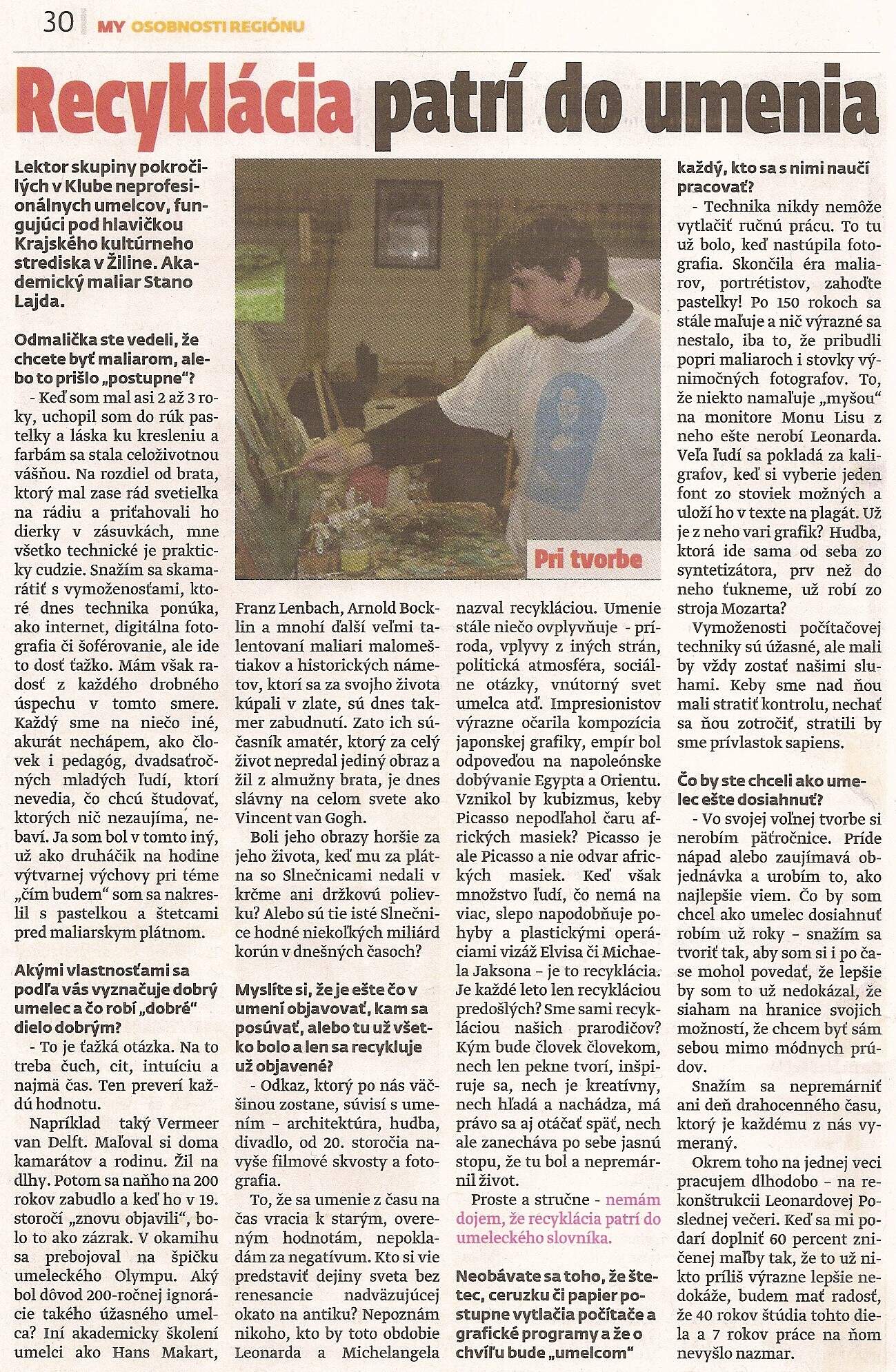 2014, 27. okt. - 2. nov., MY - žilinské noviny - priloha, osobnosti regionu, roč. 15, č. 42, str. 30