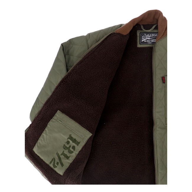 13 1/2 LONG HAUL JACKET ARMY GREEN