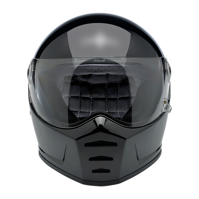 BILTWELL LANE SPLITTER HELMET - GLOSS BLACK