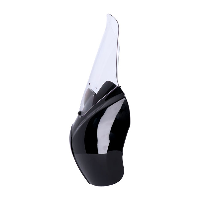 HEADLAMP FAIRING - GLOSS BLACK/CLEAR WINDSHIELD