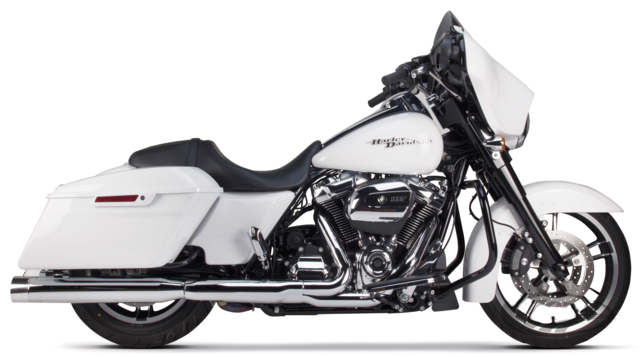 TBR 4" SLIP-ON MUFFLERS-CHROME/POLISH