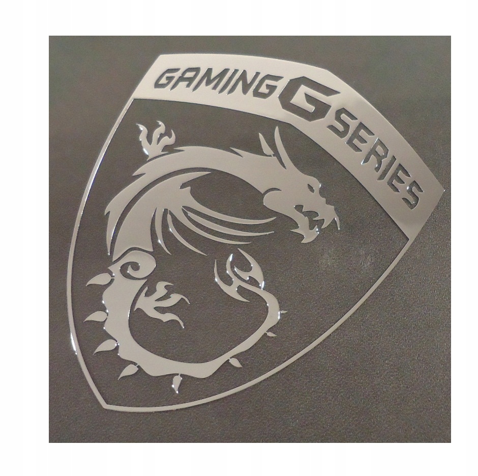 Nálepka Gaming G Series Metal Edition 77 x 93 mm