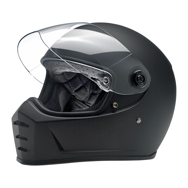 BILTWELL LANE SPLITTER HELMET - FLAT BLACK