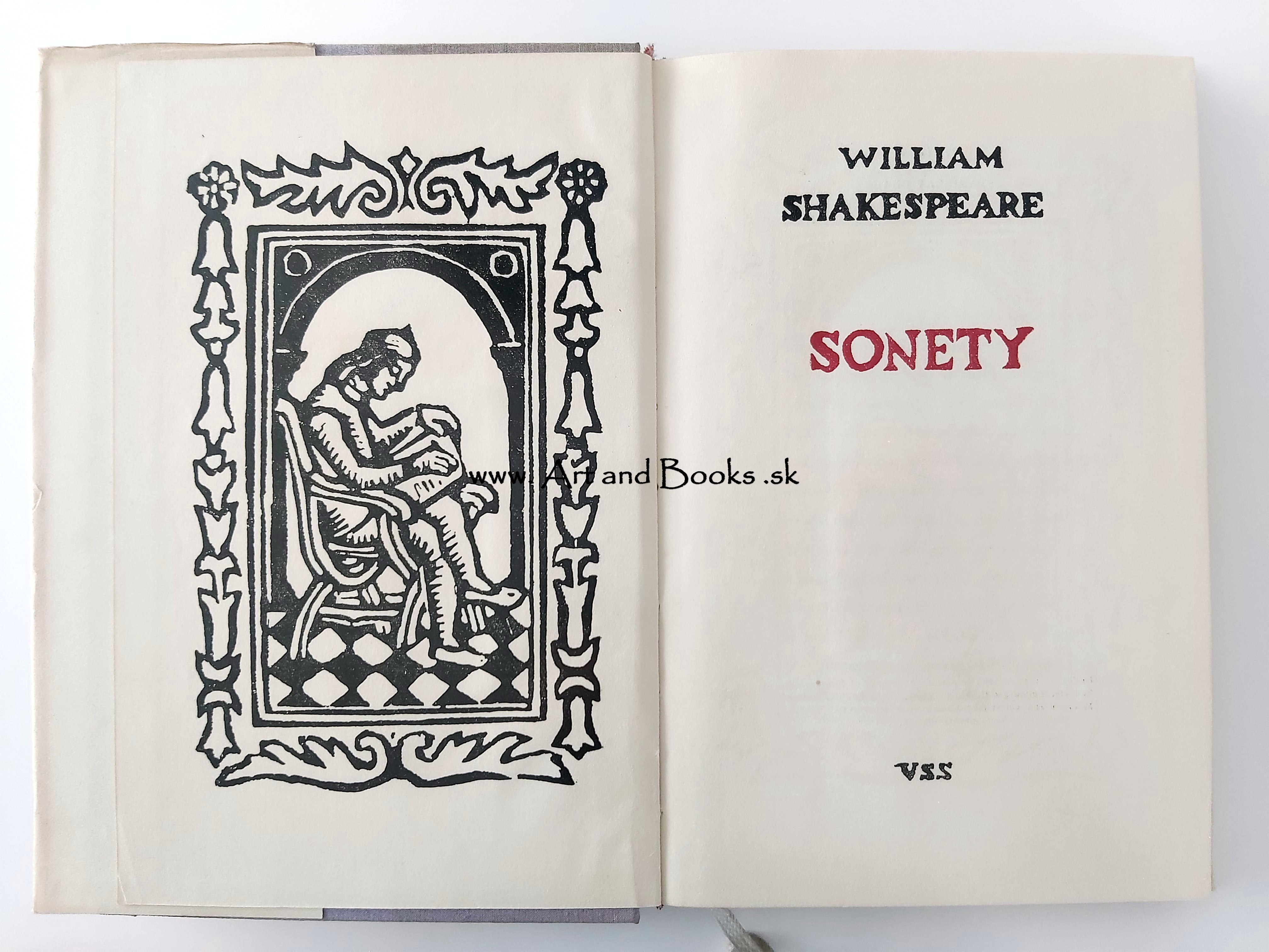 William Shakespeare - Sonety (1958) (sold/predané) ● 103831