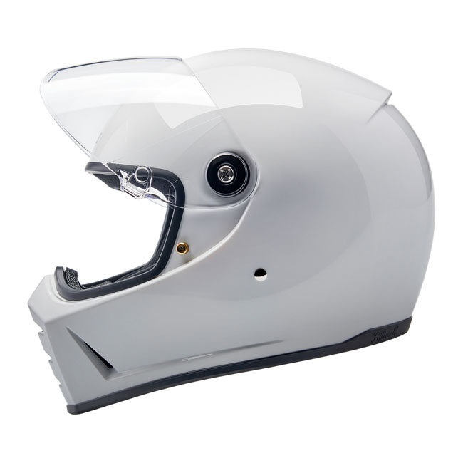 NEW BILTWELL LANE SPLITTER HELMET - GLOSS WHITE