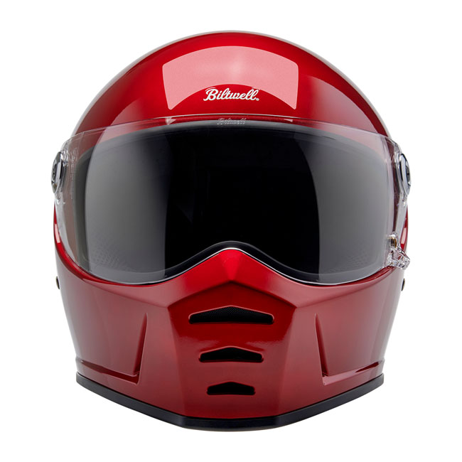 BILTWELL LANE SPLITTER HELMET - CHERRY RED