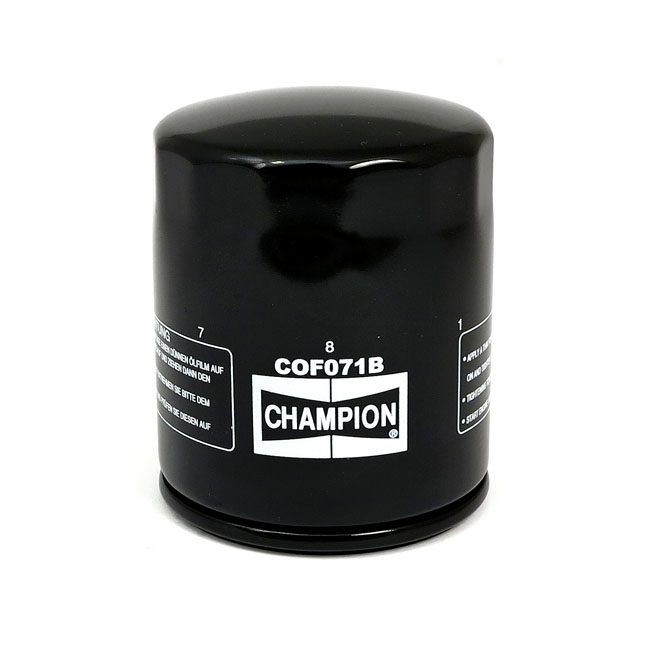 CHAMPION OIL FILTER - CHROME / BLACK