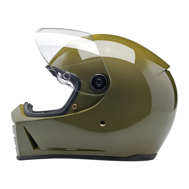 BILTWELL LANE SPLITTER HELMET - OLIVE GREEN