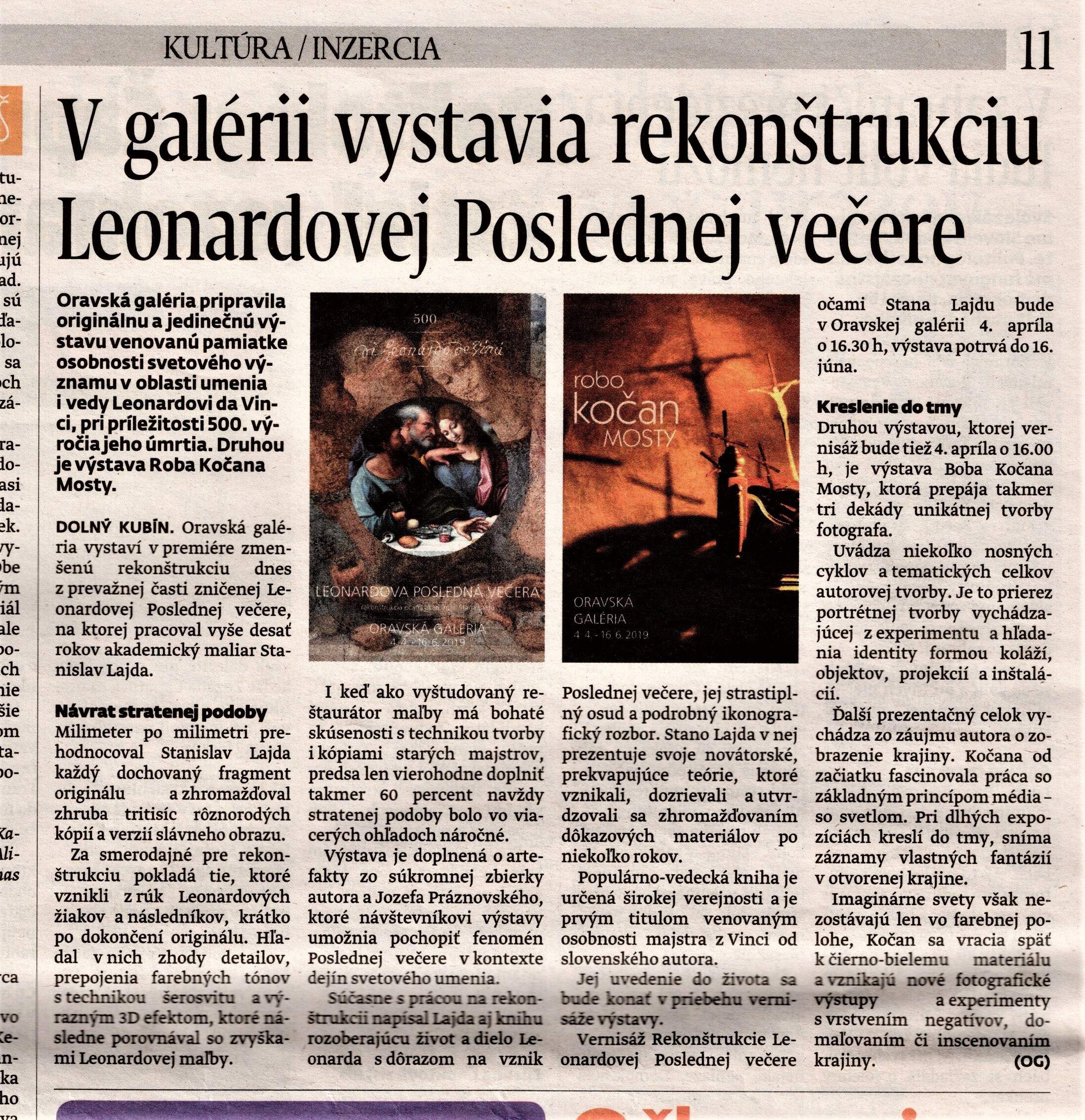 2019, 26. marca, MY - Oravské noviny, roč.26, č. 12, str. 11