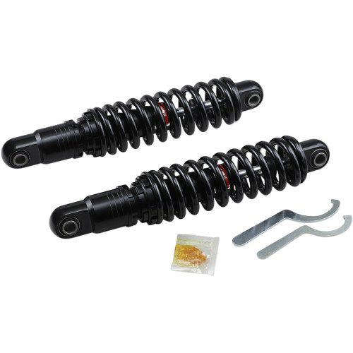 DRAG SPECIALTIES PREMIUM SHOCKS ADJ HD BLACK - 91-17 FXD