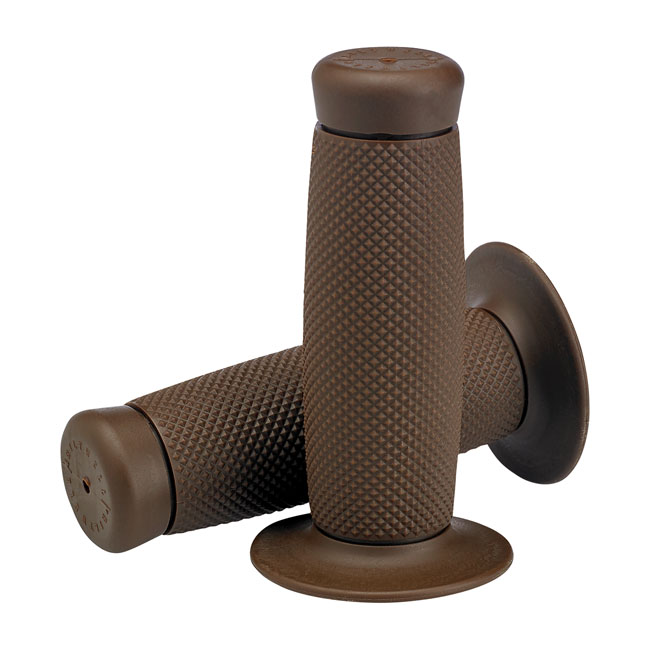 BILTWELL 1" TPV GRIPS RENEGADE CHOCOLATE