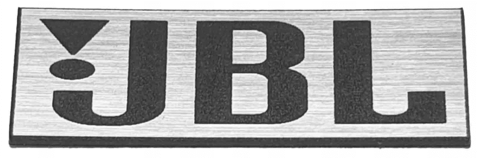 JBL LOGO nalepka emblem laminat