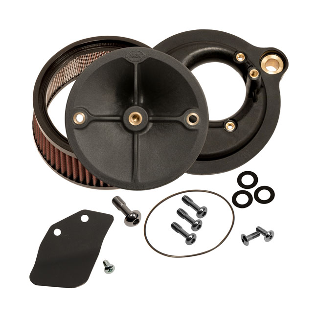 S&S STEALTH AIR CLEANER KIT WITHOUT COVER - M8