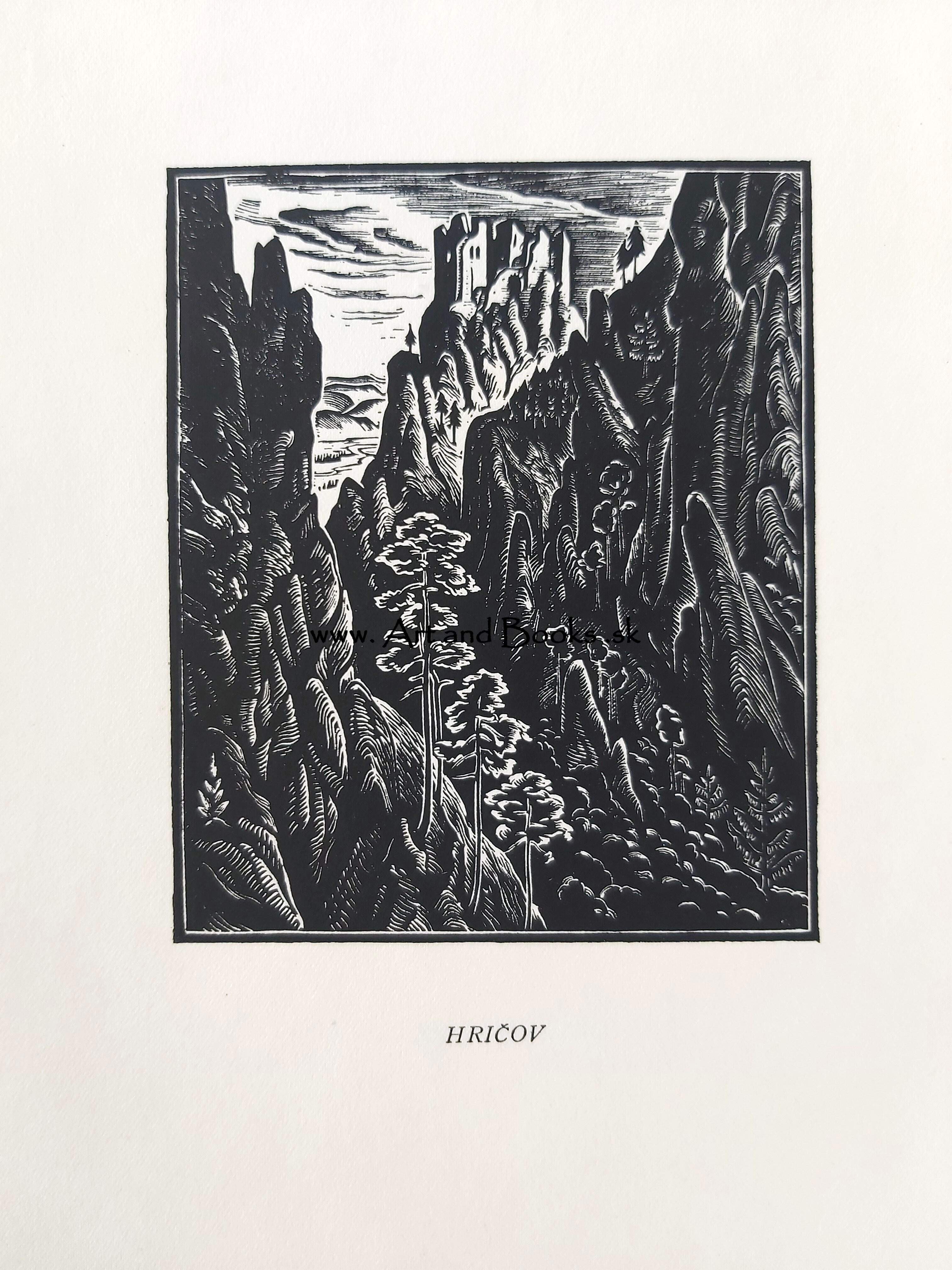F. Duša a V. Ritter - Dolu Váhom (1933) (sold/predané) ● 101719