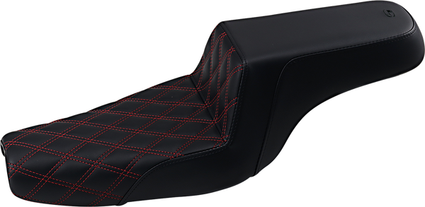 SADDLEMEN STEP UP SEAT FRONT LS RED - XL