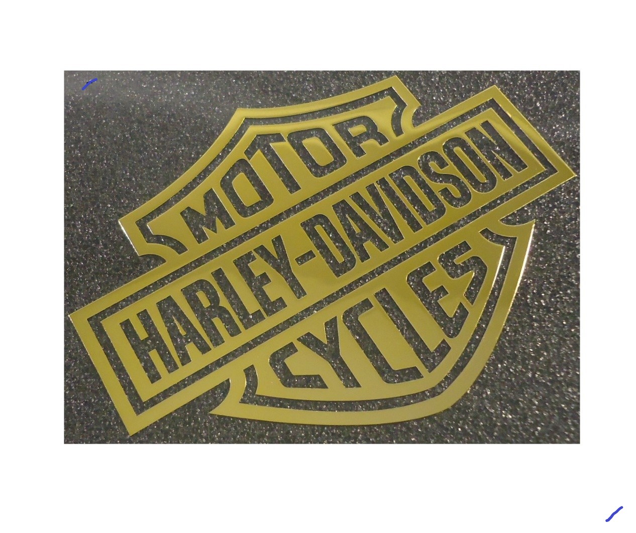 HARLEY-DAVIDSON CYCLES nalepka Metal Edition