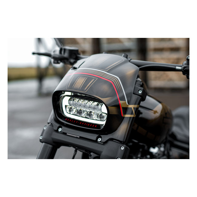 KILLER CUSTOM 'AGGRESSOR' HEADLAMP FAIRING-FXFB/S