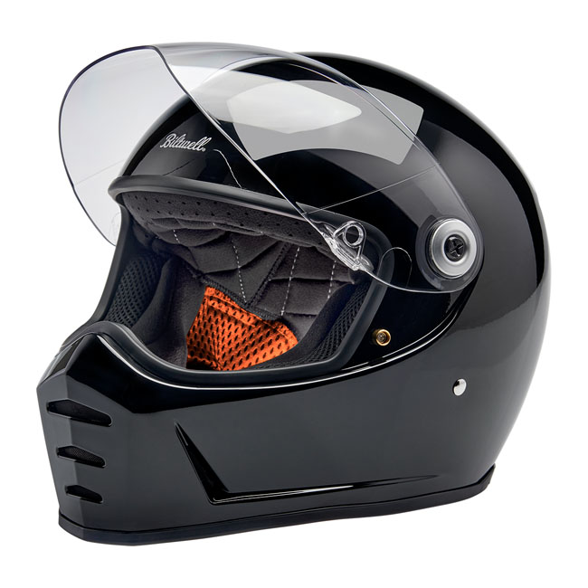 BILTWELL LANE SPLITTER HELMET - GLOSS BLACK