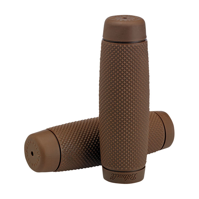 BILTWELL 1" TPV GRIPS RECOIL CHOCOLATE