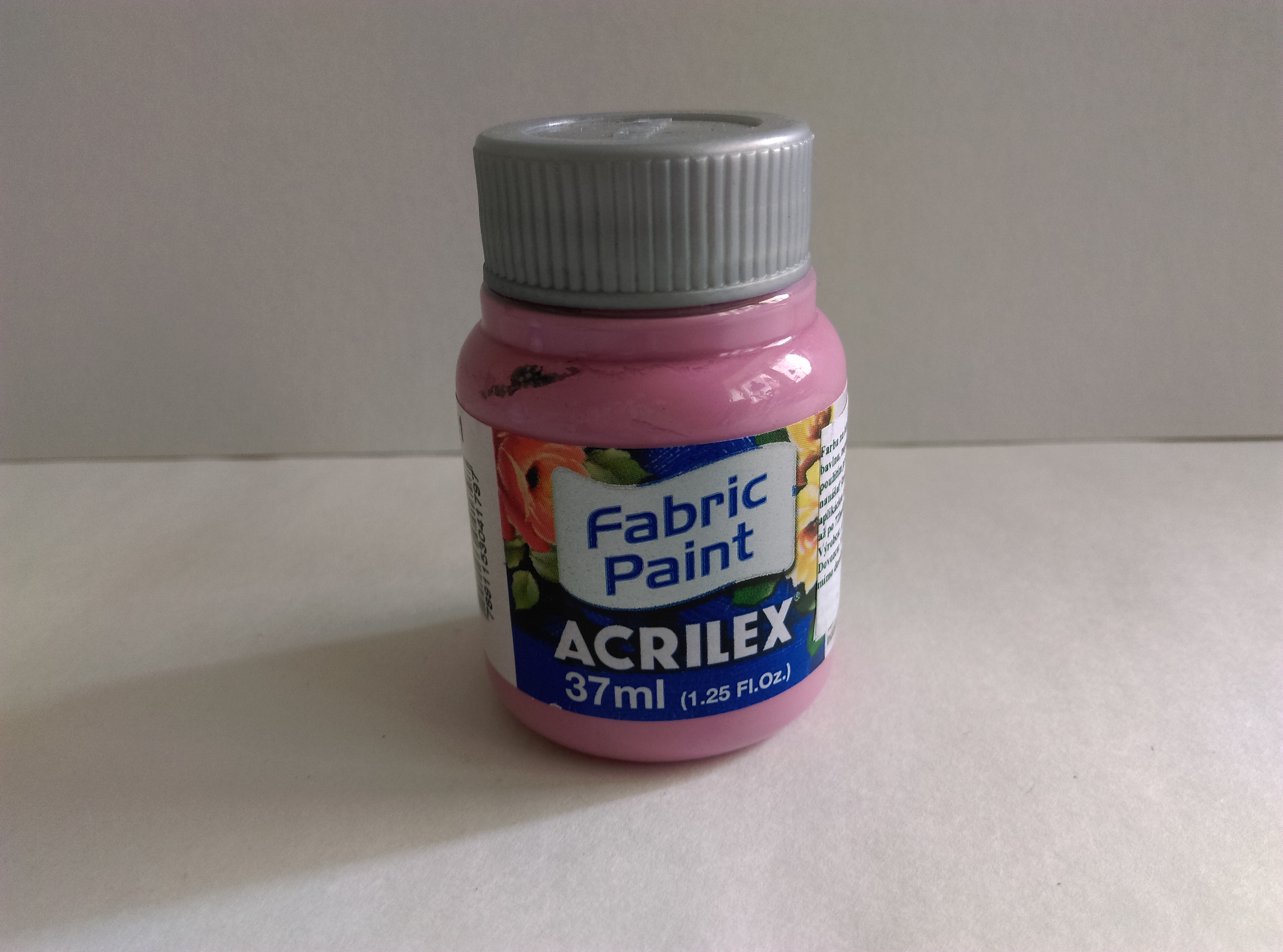 Farba na textil Acrilex 37 ml - "cyklámenová" ružová 581