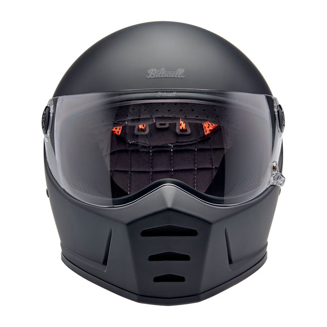 BILTWELL LANE SPLITTER HELMET - FLAT BLACK