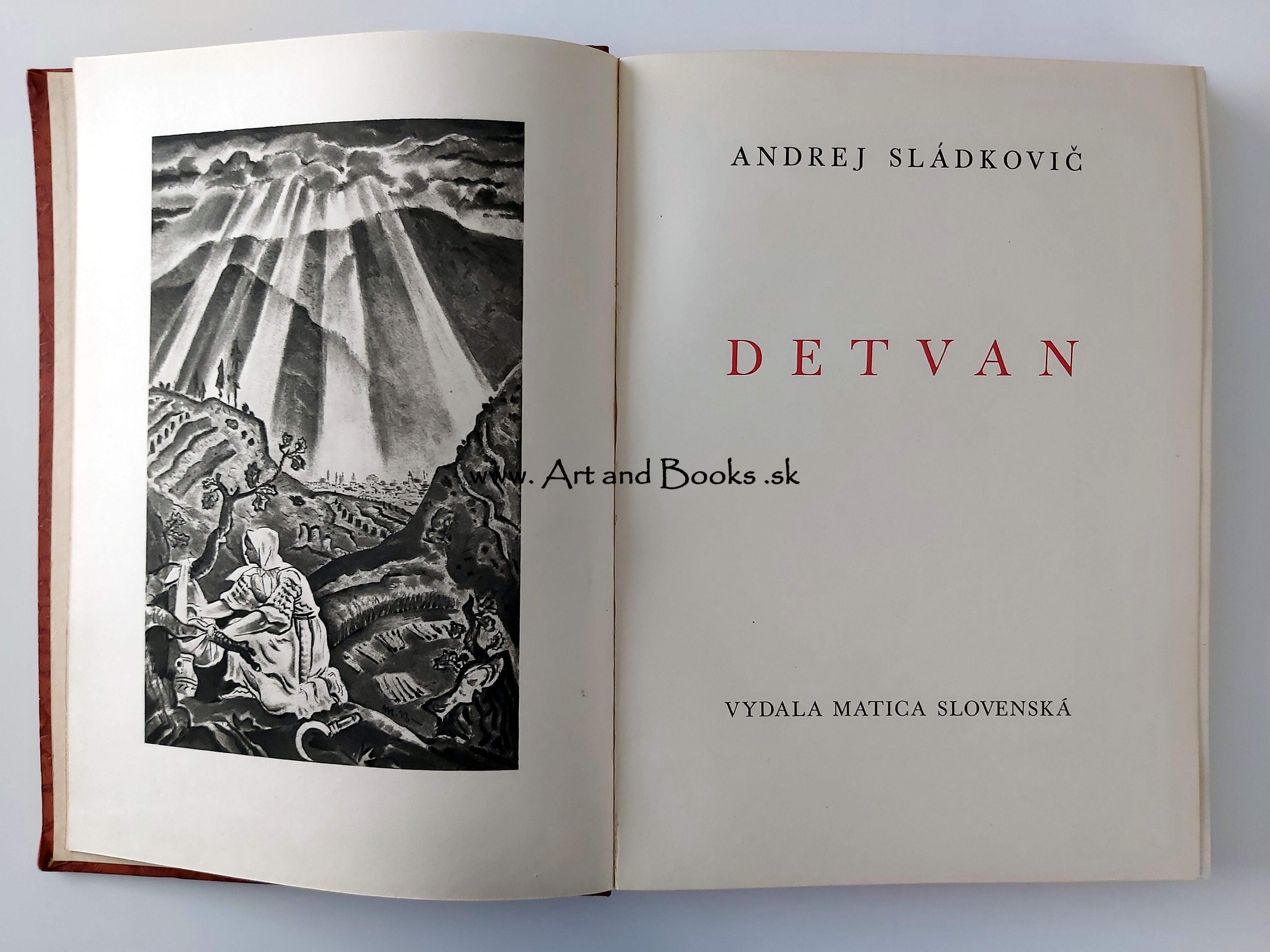 Andrej Sládkovič - Detvan (1923) (sold/predané) ● 114027