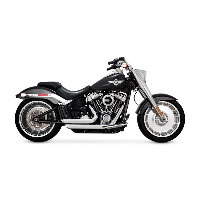 VANCE & HINES 2-1/2" SHORTSHOTS STAGGERED -  SOFTAIL M8