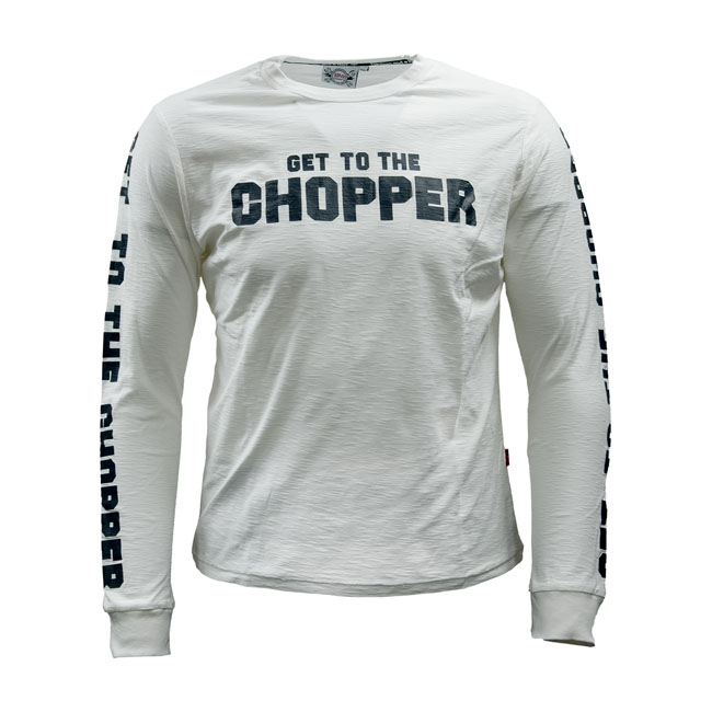 13 1/2 GET TO THE CHOPPER LONGSLEEVE OFFWHITE