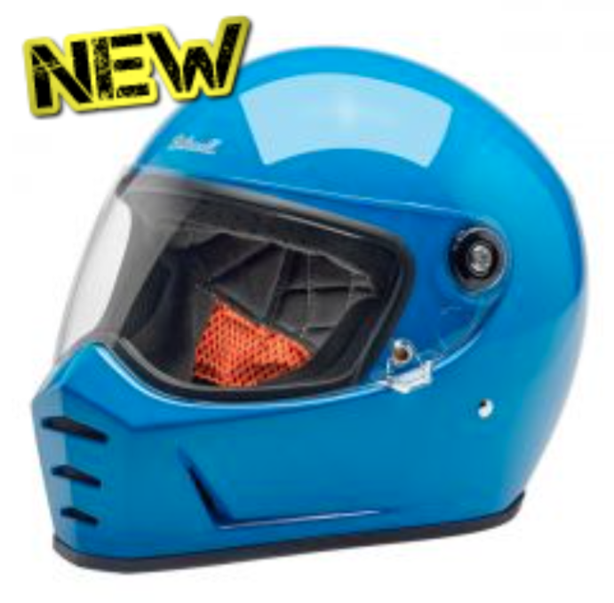 BILTWELL LANE SPLITTER HELMET - TAHOE BLUE