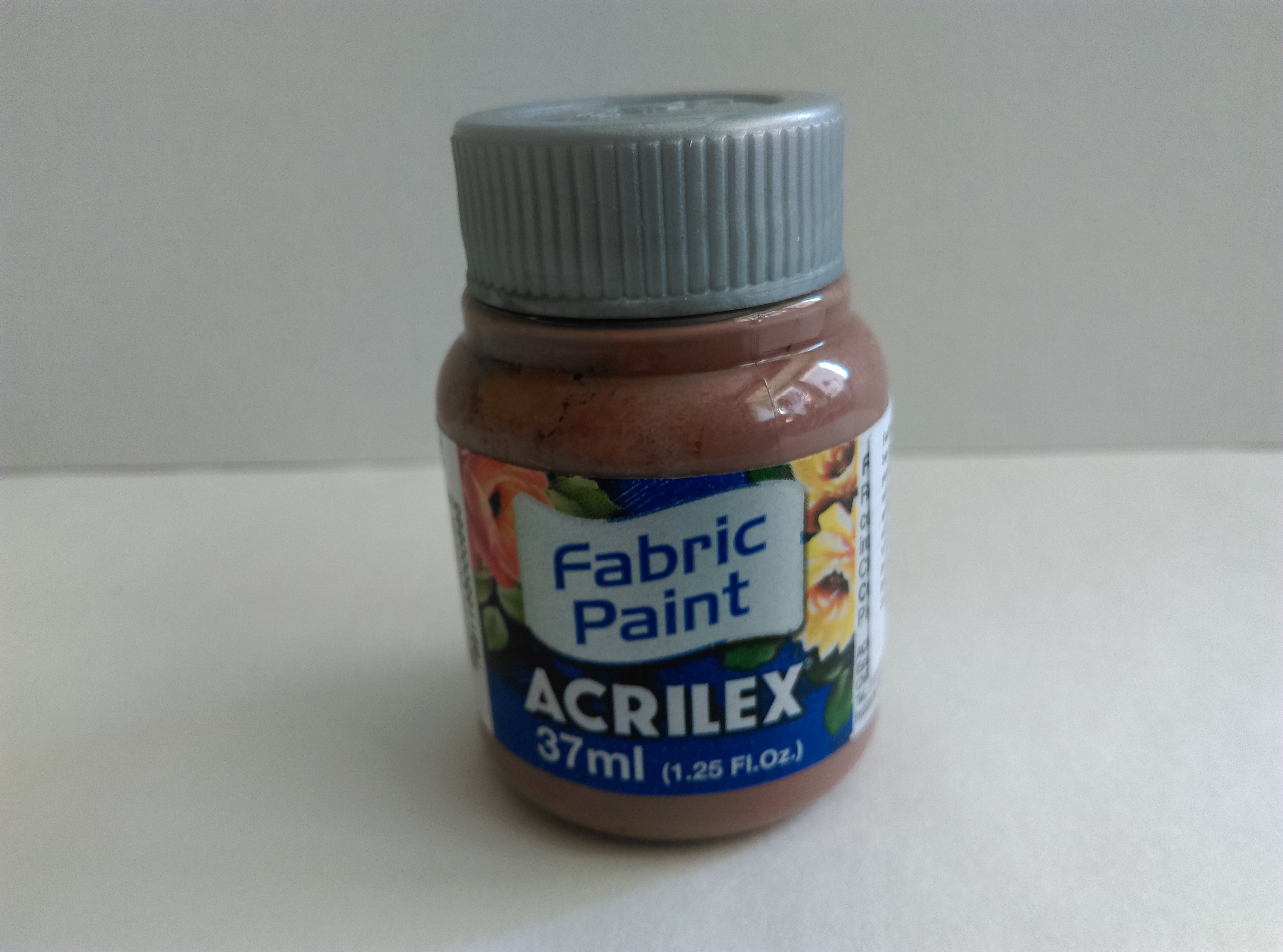 Farba na textil Acrilex 37 ml - cappuccino 585
