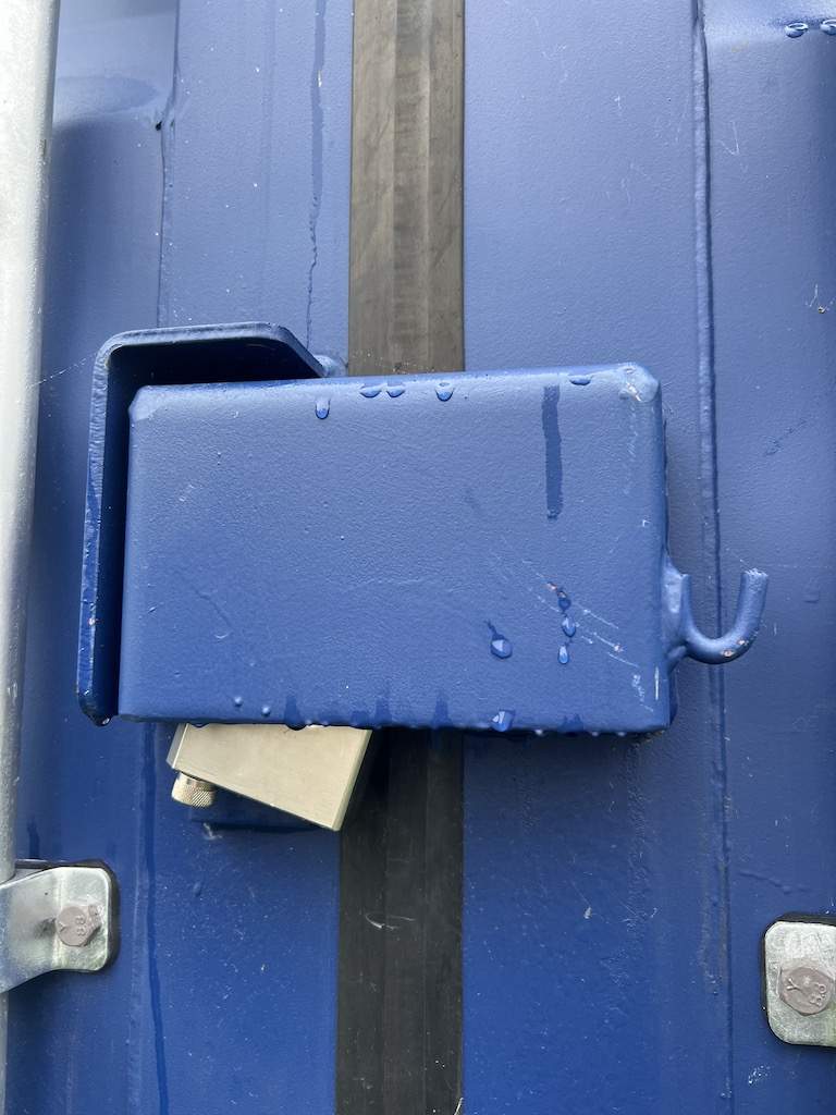 Kryt zámku dverí kontajnera (CONTAINER LOCKBOX)