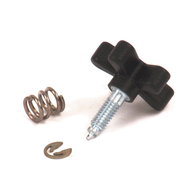 THROTTLE TENSION SCREW KIT - LARGE PLASTIC KNOB