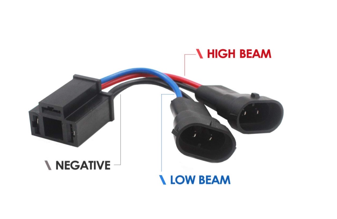 CUSTOM LED ADAPTER H4 - H9/H11