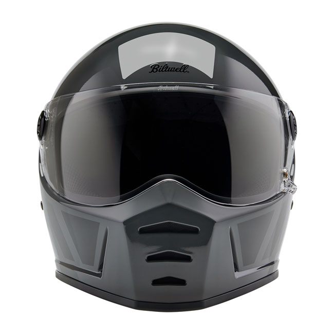 BILTWELL LANE SPLITTER HELMET - GREY INERTIA