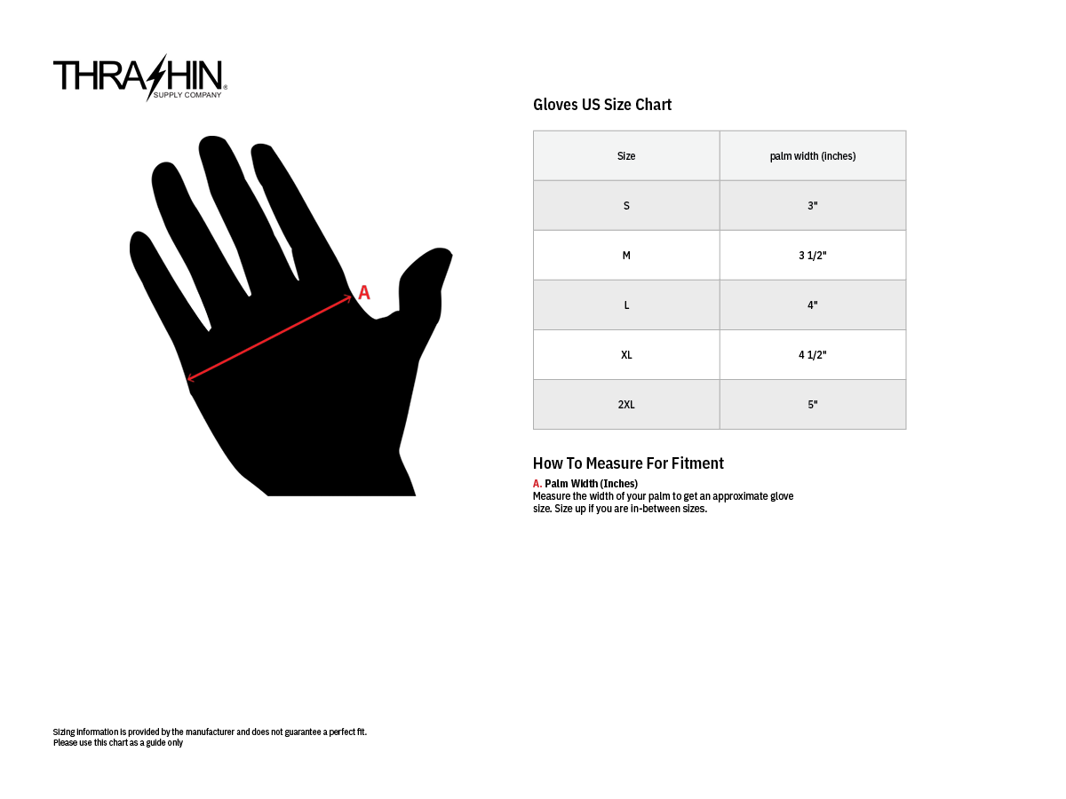 THRASHIN SUPPLY CO. STEALTH GLOVES FLAME