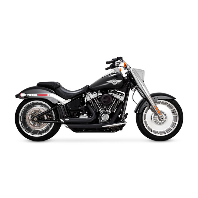 VANCE & HINES 2-1/2" SHORTSHOTS STAGGERED -  SOFTAIL M8