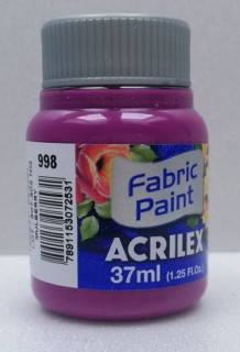 Farba na textil Acrilex 37 ml - 998 blackberry