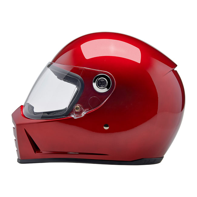 BILTWELL LANE SPLITTER HELMET - CHERRY RED