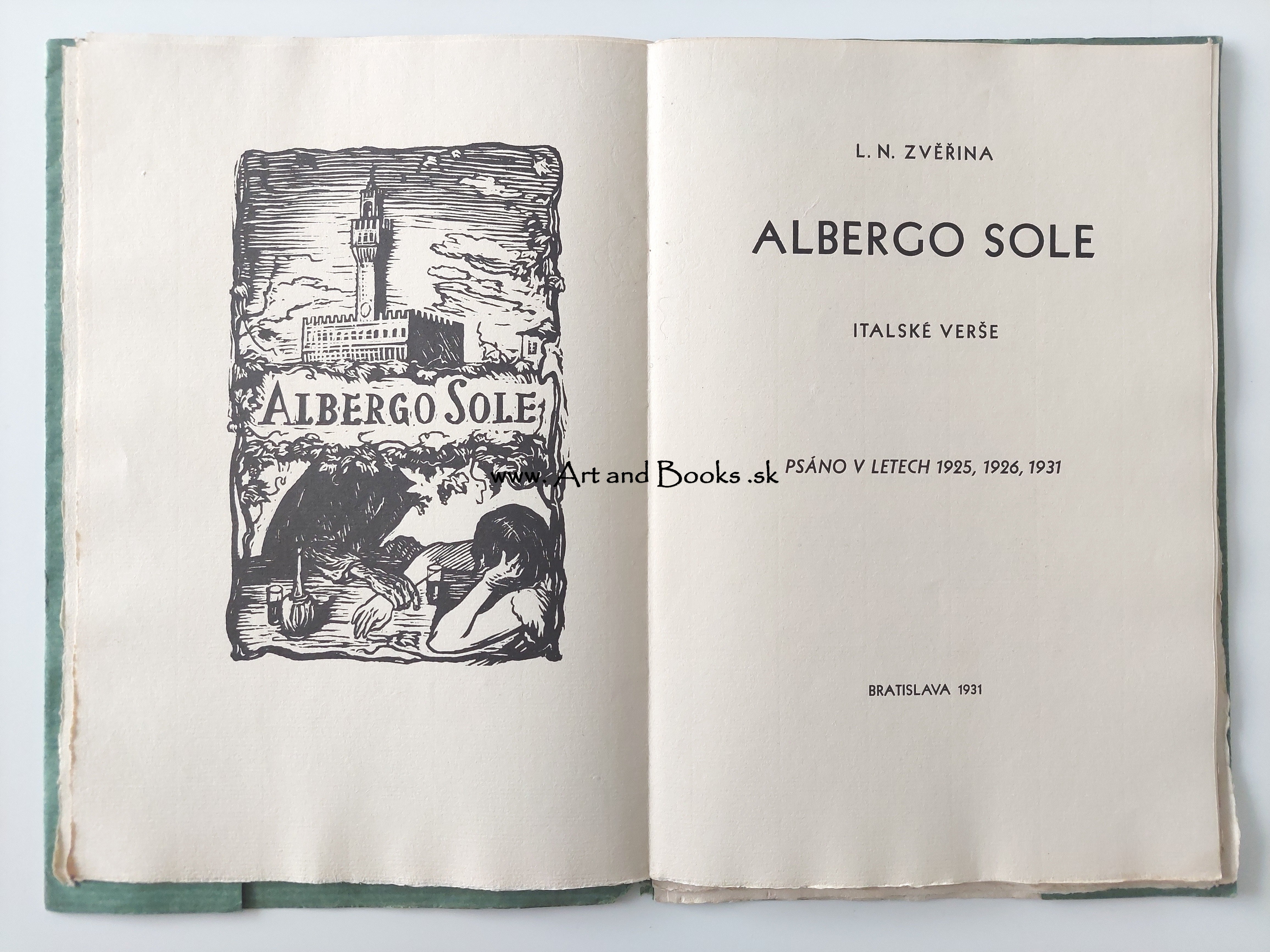 L. N. Zvěřina - ALBERGO SOLE (1931) ● 111423