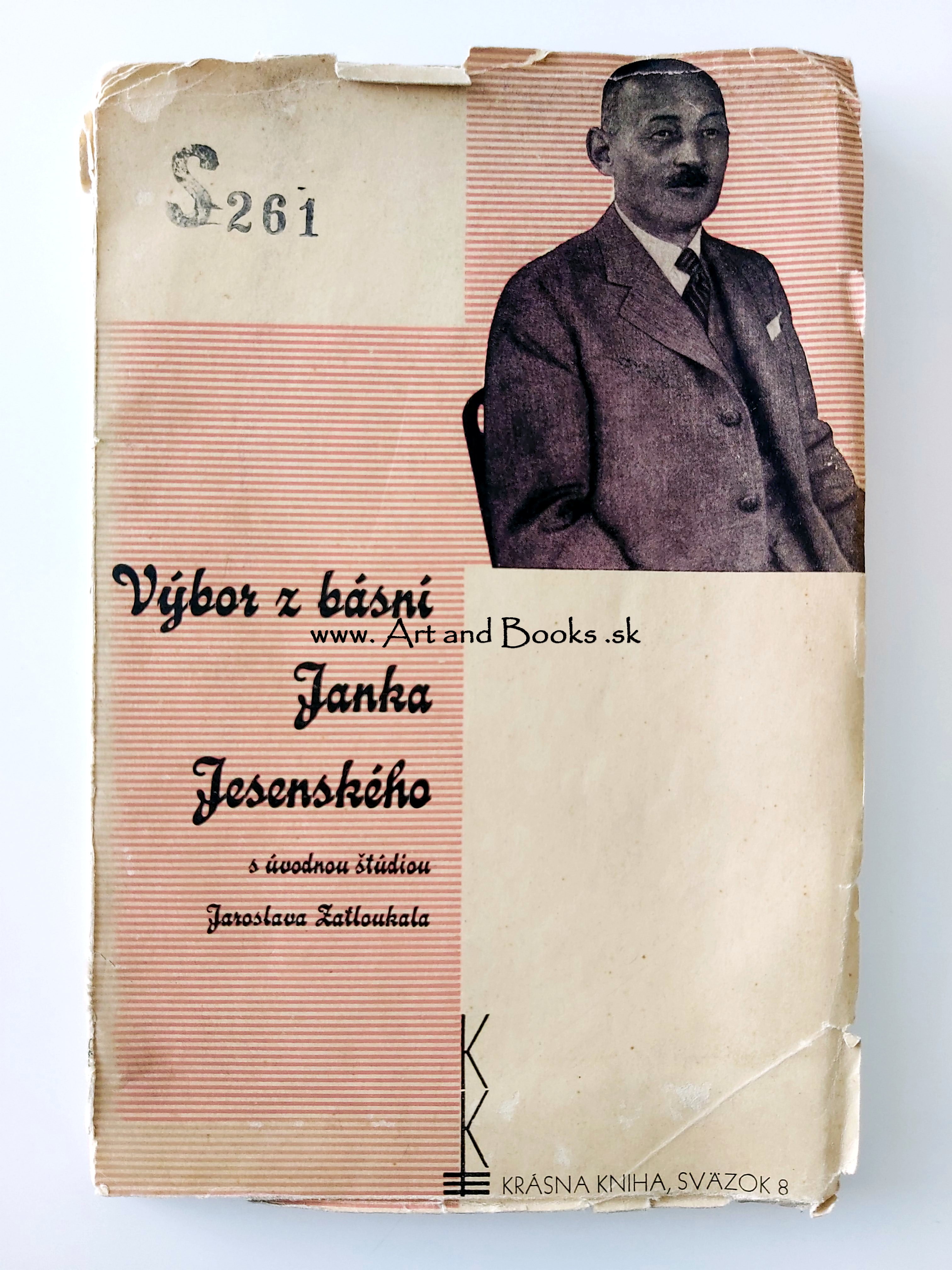 Jaroslav Zatloukal - Výbor básní Janka Jesenského (1932) ● 141848