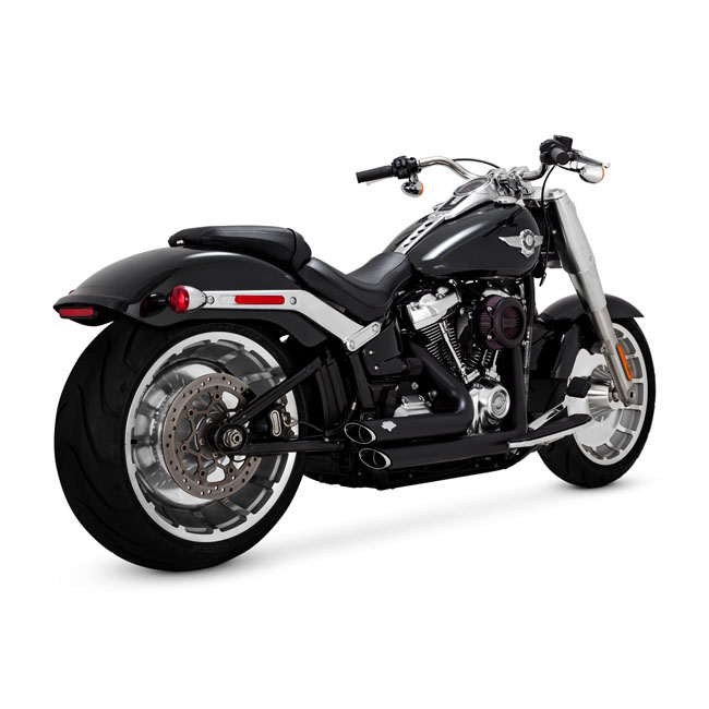 VANCE & HINES 2-1/2" SHORTSHOTS STAGGERED -  SOFTAIL M8