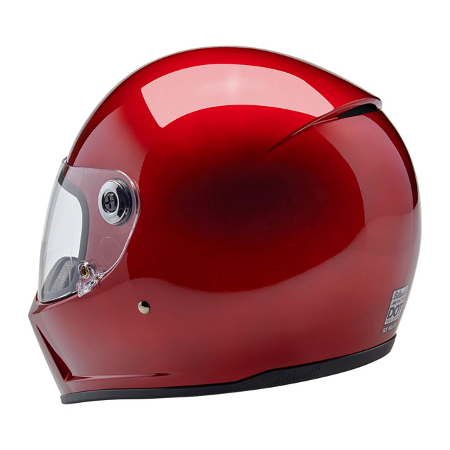 BILTWELL LANE SPLITTER HELMET - CHERRY RED