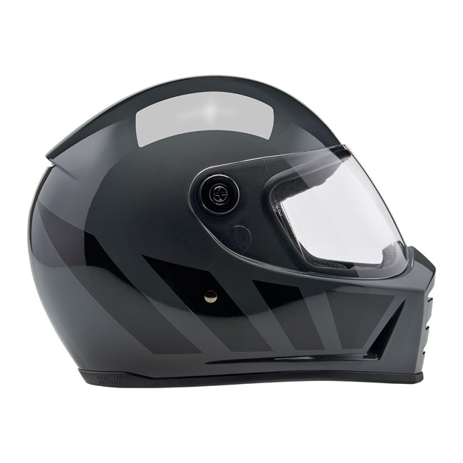 BILTWELL LANE SPLITTER HELMET - GREY INERTIA